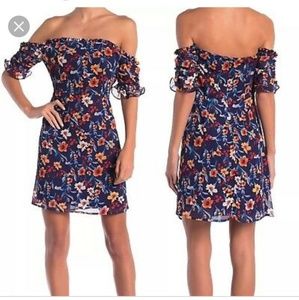 NWT Cynthia Steffe Off Shoulder Sun dress